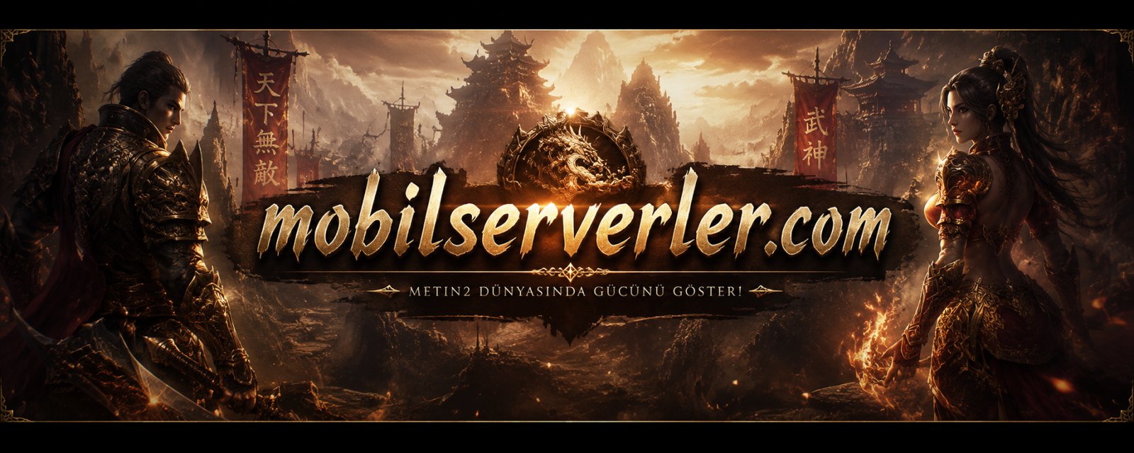 Metin2 mobil sunucu reklamı - en iyi PvP ve mobil Metin2 sunucuları MobilServerler.com'da