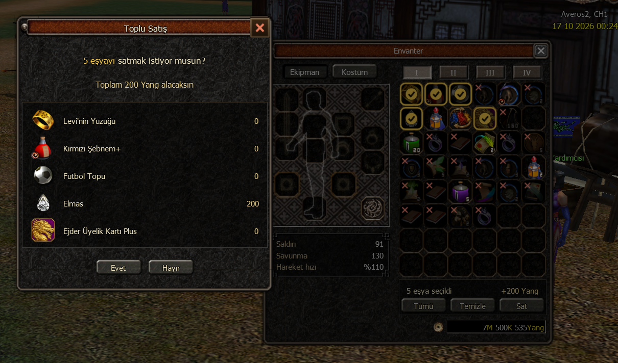 Averos2 Global Metin2 mobile screenshot 1